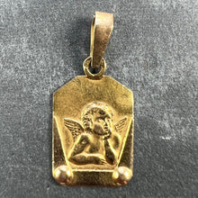 Load image into Gallery viewer, French Raphael’s Cherub 18K Yellow Gold Charm Pendant
