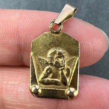 Load image into Gallery viewer, French Raphael’s Cherub 18K Yellow Gold Charm Pendant
