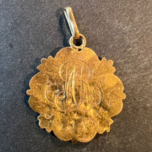 Load image into Gallery viewer, Antique French First Communion Chalice 18K Yellow Rose White Gold Medal Pendant
