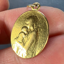 Load image into Gallery viewer, French 22K Yellow Gold Oscar Roty Madonna and Child Charm Pendant
