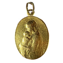 Load image into Gallery viewer, French 22K Yellow Gold Oscar Roty Madonna and Child Charm Pendant
