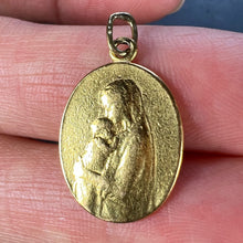 Load image into Gallery viewer, French 22K Yellow Gold Oscar Roty Madonna and Child Charm Pendant
