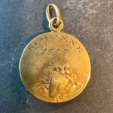 Load image into Gallery viewer, French Vernon Saint Joan of Arc 18K Yellow Gold Medal Pendant
