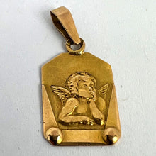 Load image into Gallery viewer, French Raphael’s Cherub 18K Yellow Gold Charm Pendant
