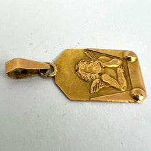 Load image into Gallery viewer, French Raphael’s Cherub 18K Yellow Gold Charm Pendant
