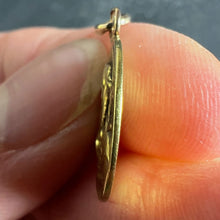 Load image into Gallery viewer, Antique French Rasumny Saint Joseph Jesus Christ 18K Yellow Gold Medal Pendant
