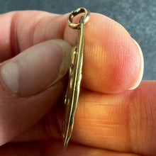 Load image into Gallery viewer, Antique French Rasumny Madonna and Child 18K Yellow Gold Religious Medal Pendant
