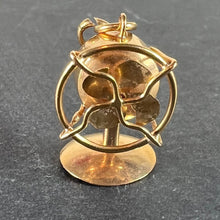 Load image into Gallery viewer, Vintage 18K Yellow Gold Mechanical Desk Fan Charm Pendant
