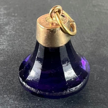 Load image into Gallery viewer, Vintage Large 18K Yellow Gold Paste Fob Charm Pendant
