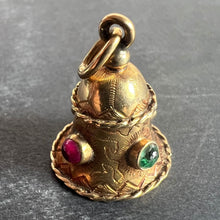 Load image into Gallery viewer, Vintage 18 Karat Yellow Gold Bell Charm Pendant
