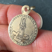 Load image into Gallery viewer, French Virgin Mary 18K Rose Gold Charm Pendant

