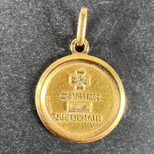 Load image into Gallery viewer, Augis French More Than Yesterday 18K Yellow Gold Diamond Love Charm Pendant

