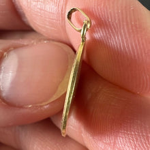 Load image into Gallery viewer, Augis French More Than Yesterday 18K Yellow Gold Diamond Love Charm Pendant
