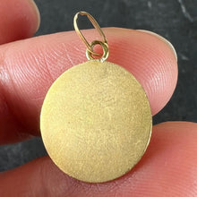 Load image into Gallery viewer, Augis French More Than Yesterday 18K Yellow Gold Diamond Love Charm Pendant
