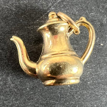 Load image into Gallery viewer, Vintage 9K Yellow Gold Coffee Pot Charm Pendant
