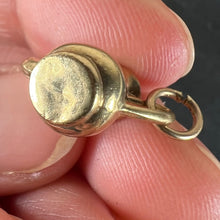 Load image into Gallery viewer, Vintage 9K Yellow Gold Coffee Pot Charm Pendant
