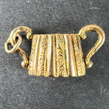 Load image into Gallery viewer, Vintage 9K Yellow Gold Double Handled Pot Charm Pendant
