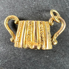 Load image into Gallery viewer, Vintage 9K Yellow Gold Double Handled Pot Charm Pendant
