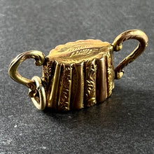 Load image into Gallery viewer, Vintage 9K Yellow Gold Double Handled Pot Charm Pendant
