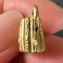 Load image into Gallery viewer, Vintage 9K Yellow Gold Double Handled Pot Charm Pendant
