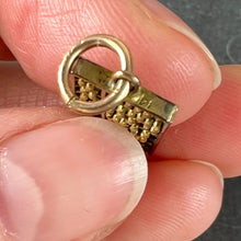 Load image into Gallery viewer, Vintage 14K Yellow Gold Abacus Mathematics Charm Pendant
