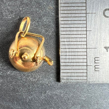 Load image into Gallery viewer, Vintage Teapot 18K Yellow Gold Charm Pendant
