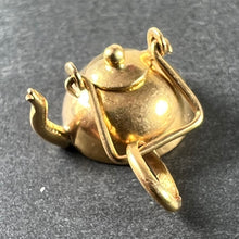Load image into Gallery viewer, Vintage Teapot 18K Yellow Gold Charm Pendant
