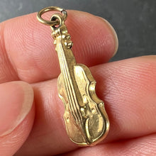 Load image into Gallery viewer, Vintage 9K Yellow Gold Violin Charm Pendant
