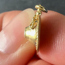 Load image into Gallery viewer, Vintage 14kt Yellow Gold Sombrero Hat Souvenir Charm Pendant
