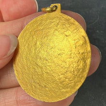 Load image into Gallery viewer, Italian Capricorn Zodiac 18K Yellow Gold Charm Pendant
