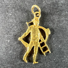 Load image into Gallery viewer, Lucky Chimney Sweep 9K Yellow Gold Charm Pendant
