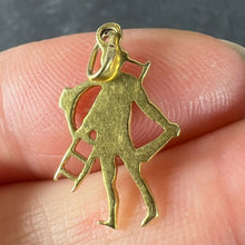 Load image into Gallery viewer, Lucky Chimney Sweep 9K Yellow Gold Charm Pendant
