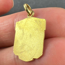 Load image into Gallery viewer, Augis Plus Qu’Hier Ruby Diamond 18K Yellow Gold Love Forever Charm Pendant
