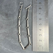Load image into Gallery viewer, Art Deco Platinum Fancy Link Chain Bracelet
