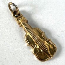 Load image into Gallery viewer, Vintage 9K Yellow Gold Violin Charm Pendant
