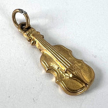 Load image into Gallery viewer, Vintage 9K Yellow Gold Violin Charm Pendant
