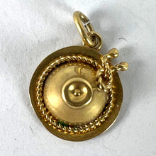 Load image into Gallery viewer, Vintage 14kt Yellow Gold Sombrero Hat Souvenir Charm Pendant
