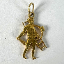 Load image into Gallery viewer, Lucky Chimney Sweep 9K Yellow Gold Charm Pendant
