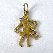 Load image into Gallery viewer, Lucky Chimney Sweep 9K Yellow Gold Charm Pendant
