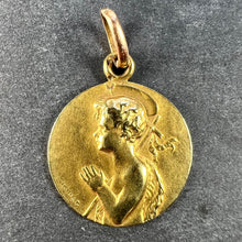 Load image into Gallery viewer, French Tairac Saint John the Baptist Jean 18K Yellow Gold Charm Pendant
