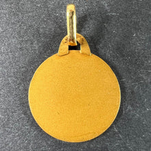 Load image into Gallery viewer, Vintage French KimberleySaint Christopher 18K Yellow Gold Medal Pendant
