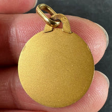 Load image into Gallery viewer, Vintage French KimberleySaint Christopher 18K Yellow Gold Medal Pendant
