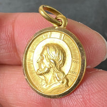 Load image into Gallery viewer, Italian Dio Ti Protegga God Protect You 18K Yellow Gold Charm Pendant
