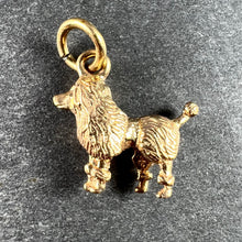 Load image into Gallery viewer, 9K Yellow Gold Poodle Dog Charm Pendant
