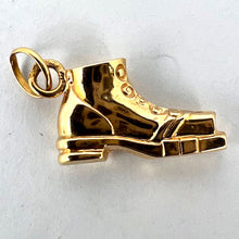 Load image into Gallery viewer, French Boot Shoe 18K Yellow Gold Charm Pendant
