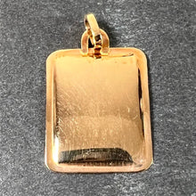 Load image into Gallery viewer, French Gemini Starsign Zodiac 18K Yellow Gold Charm Medal Pendant
