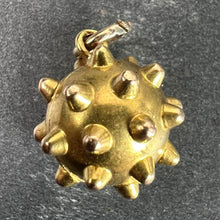 Load image into Gallery viewer, Vintage Deco Sputnik Locket 18K Yellow Gold Charm Pendant
