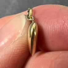 Load image into Gallery viewer, Vintage Small 18K Yellow Gold Puffy Heart Charm Pendant
