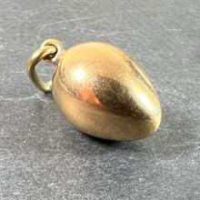 Load image into Gallery viewer, Vintage Egg 18K Yellow Gold Charm Pendant
