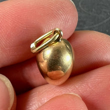 Load image into Gallery viewer, Vintage Egg 18K Yellow Gold Charm Pendant
